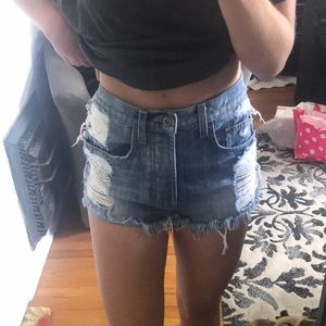 Carmar denim shorts